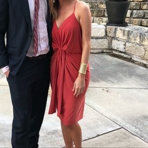 Revolve Domino Midi Dress MISA Los Angeles Dress